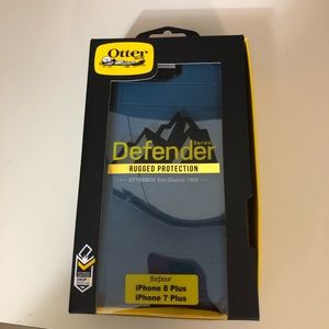 Otter box Blue and White for IPhone 7/8 Plus